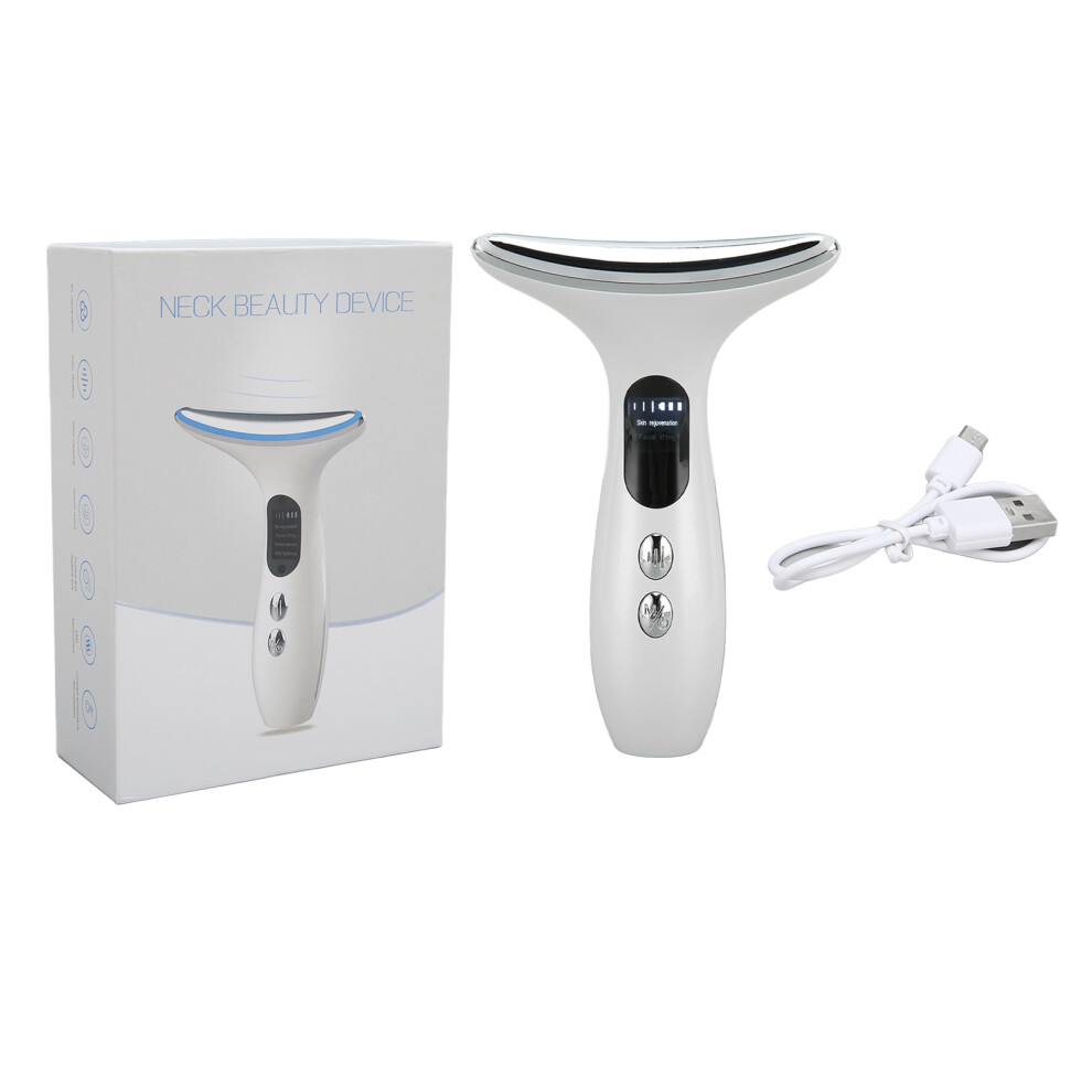 Neck Lifting Massager Microfrequency Vibration 3 Modes Neck Skin Tightening Beauty Device