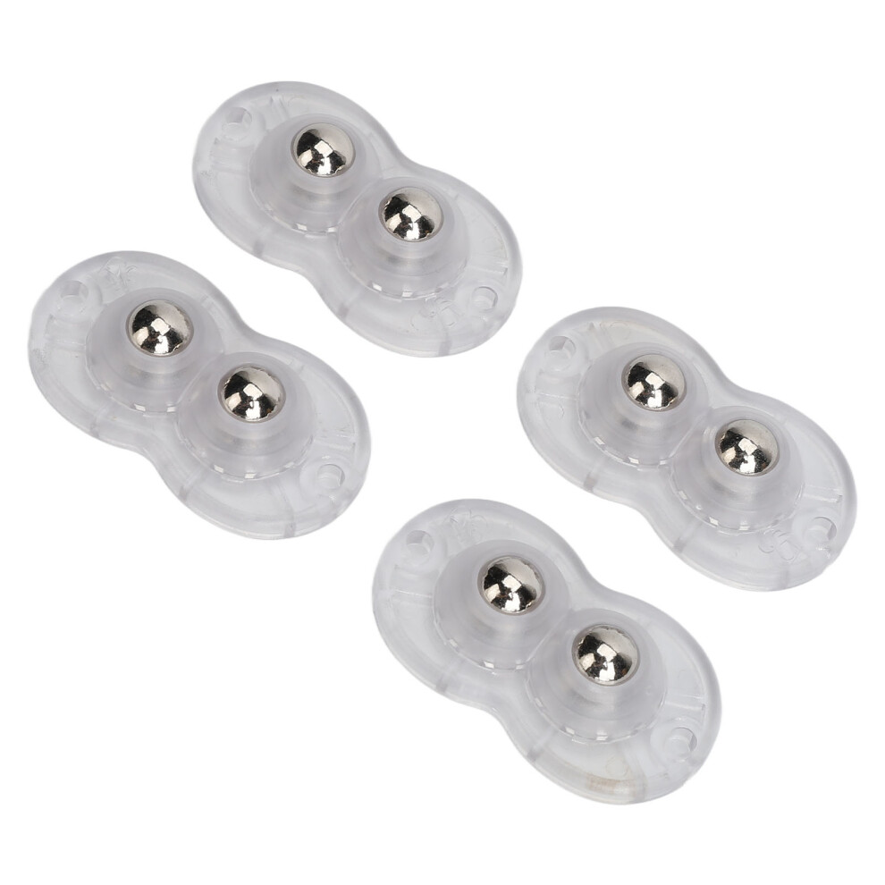 12Pcs Self Adhesive Mini Caster Wheels Home Beauty Salon Roller Ball Universal Wheel For Trash Can D 9183899328675