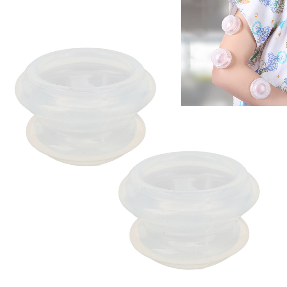 10pcs Silicone Cupping Facial Professional Silicone Suction Cups for Cellulite Reduction