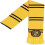 Hufflepuff Patch Knit Scarf,Yellow,One Size 1