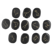 12Pcs Crystal Healing Stones Exquisite Lustre Polished Reiki Balancing Healing Crystals for Meditati
