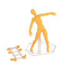 Action Figure Body Customizable Poses Movable Durable PVC Widely Used Drawing Mannequin for Family O