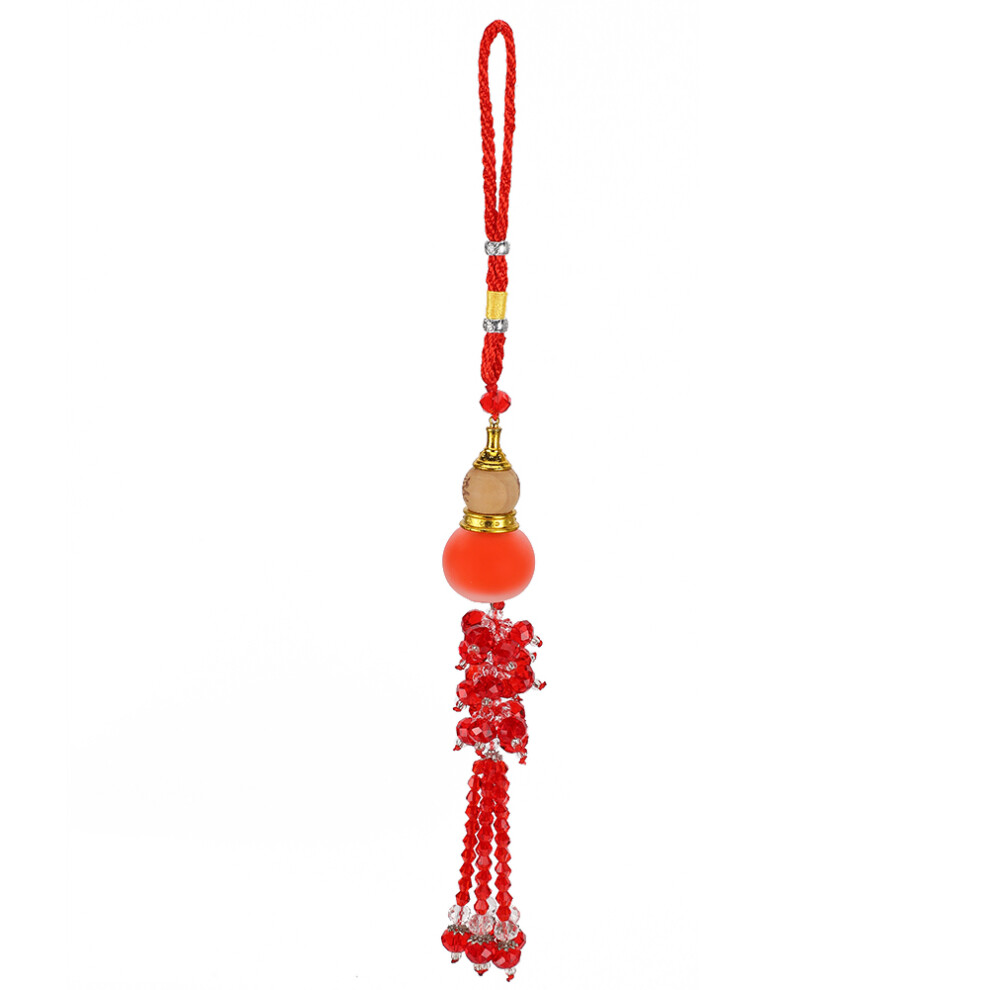 Perfume Pendant Car Decoration Hanging Ornament Home Office Supplies Gourd‑Shaped Red 9183899444344