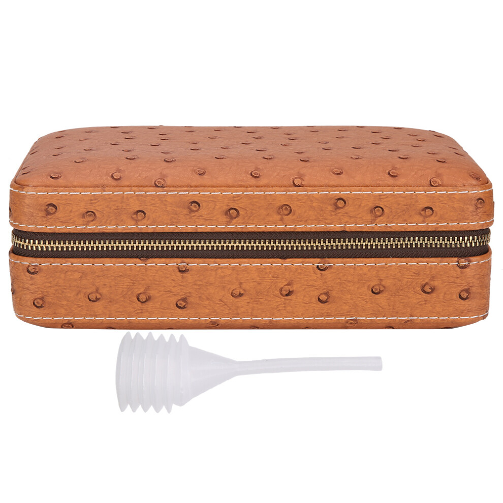 Cedar Wood Portable Travel Outdoor Humidor Case Cigar Holder Storage Box (#03)