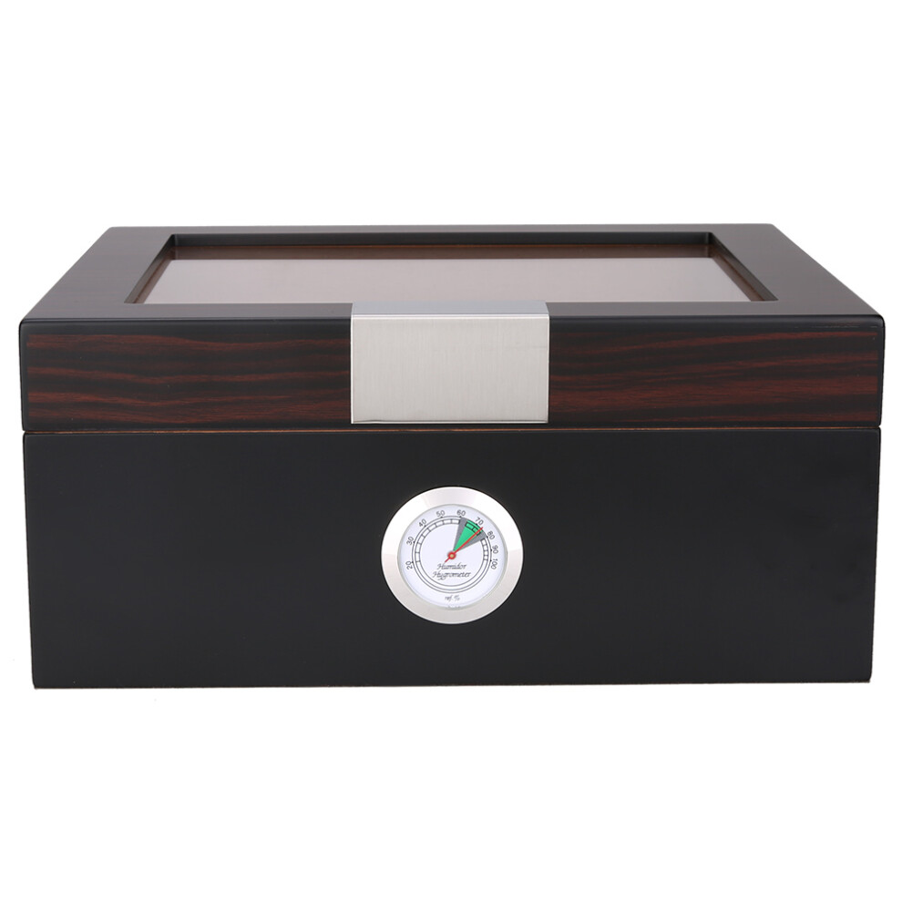 Cedar Wood Portable Travel Outdoor Humidor Case Cigar Holder Storage Box with Humidifier
