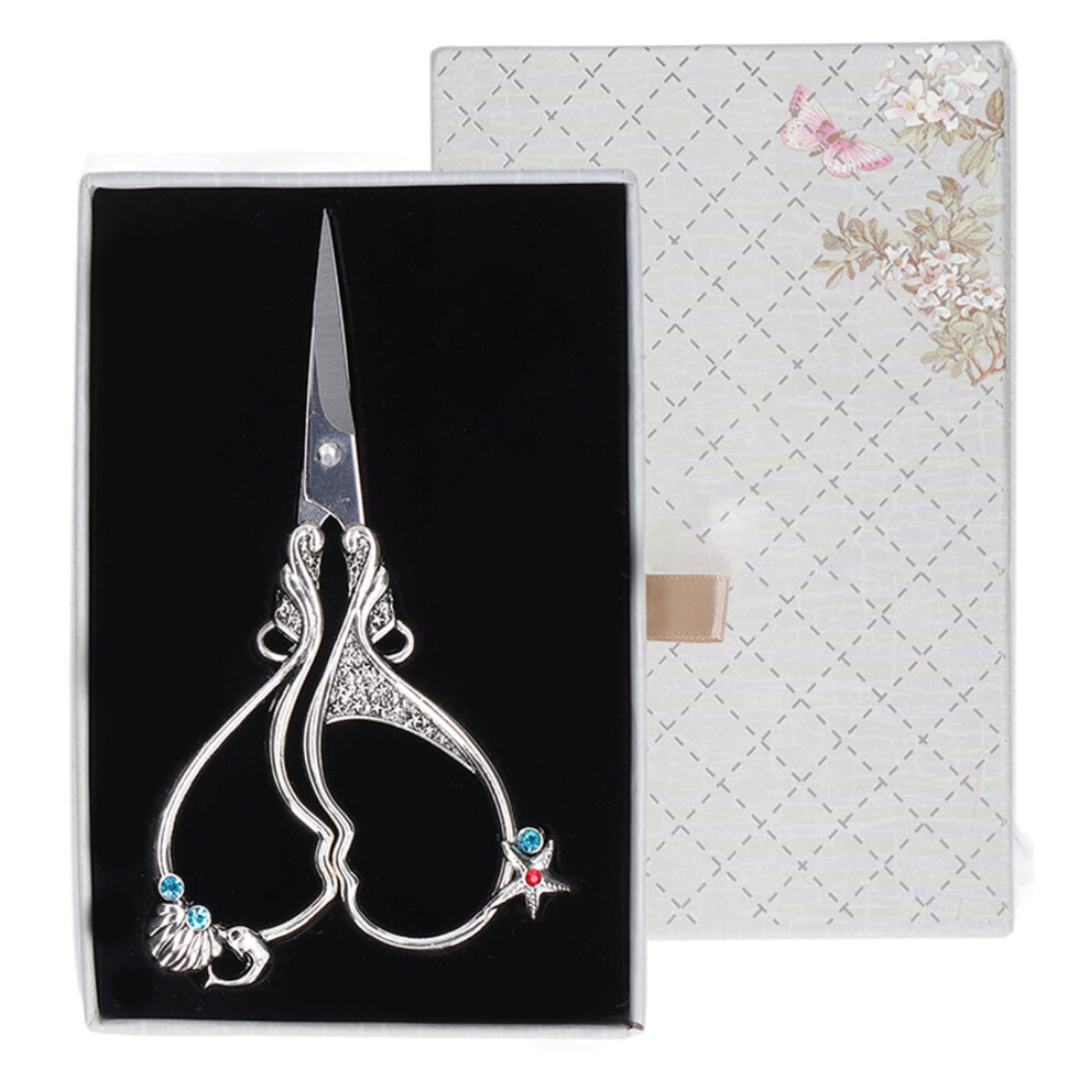 Vintage Embroidery Scissor Rust Prevention Stainless Steel Portable Diy Sewing Scissors For Tailor S 9183899458242