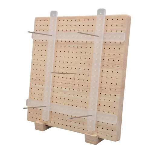 Crochet Blocking Board Professional Handcrafted Knitting Blocking Mat for Crochet Projects with 20pc 2