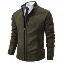 Casual autumn and winter knitted cardigan coat men's new all-match outer sweater top clothes