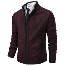 Casual autumn and winter knitted cardigan coat men's new all-match outer sweater top clothes