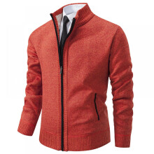 Casual autumn and winter knitted cardigan coat men's new all-match outer sweater top clothes