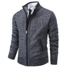 Casual autumn and winter knitted cardigan coat men's new all-match outer sweater top clothes