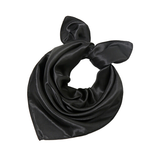 Satin solid color monochrome professional 60 square scarf simulation silk small square scarf gift pe 2