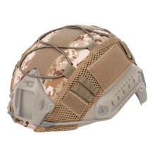 Camouflage elastic rope mesh helmet cloth tactical helmet camouflage protection military fan helmet film and television camera equipment