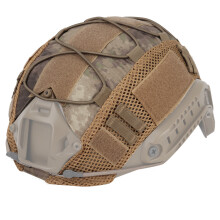 Camouflage elastic rope mesh helmet cloth tactical helmet camouflage protection military fan helmet film and television camera equipment