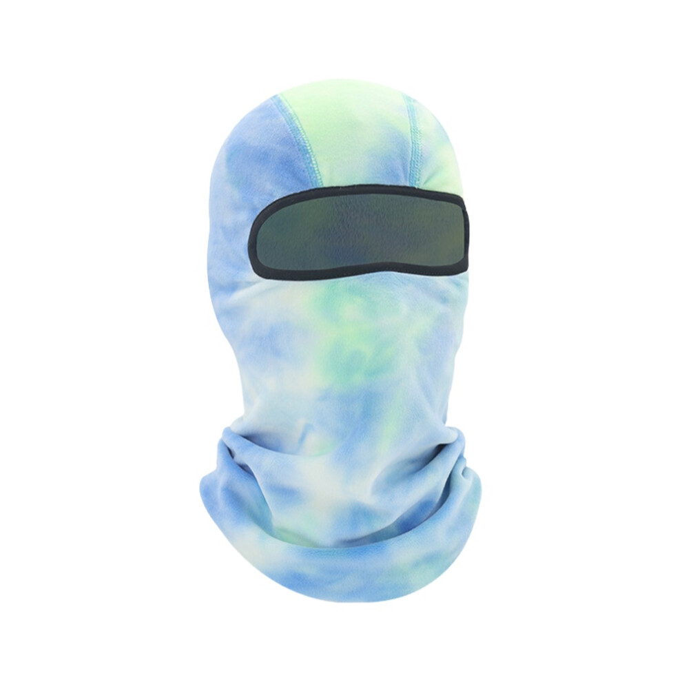 Winter Mask Tie-Dye Outdoor Cycling Skiing Cold-Proof Warm Headgear Balaclava Hat 9183899510599