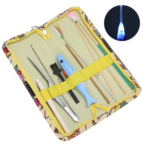 (#1) 11-delig Oorlepeltje Set RVS 1
