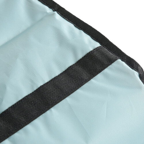 Portable Canoe Shade Canopy in Light Blue Easy Assembly 80in Width 2