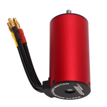 S3670 2650KV Waterproof RC Brushless Motor, 36mm, Red