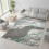 Carved Rug Parma - 60x110cm - Emerald 1
