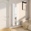 AICA (White, 1800x535mm) Vertical Radiator with Mirror 1