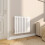 AICA (White, 600x624mm) Modern designer Curved Panel 2 Column Radiator 1