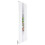 AICA (White, 1800x535mm) Vertical Radiator with Mirror 2
