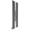 AICA (Anthracite, 1800x535mm) Vertical Radiator with Mirror 2