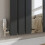 AICA (Anthracite, 1800x535mm) Vertical Radiator with Mirror 4