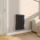 AICA (Anthracite, 600x384mm) Modern designer Curved Panel 2 Column Radiator 1