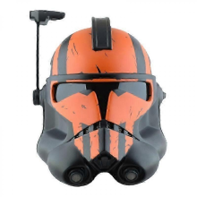 Stormtrooper-Helm, Gesichtsmaske, Latex-Cosplay-Requisite, Schmied-Latexmaske