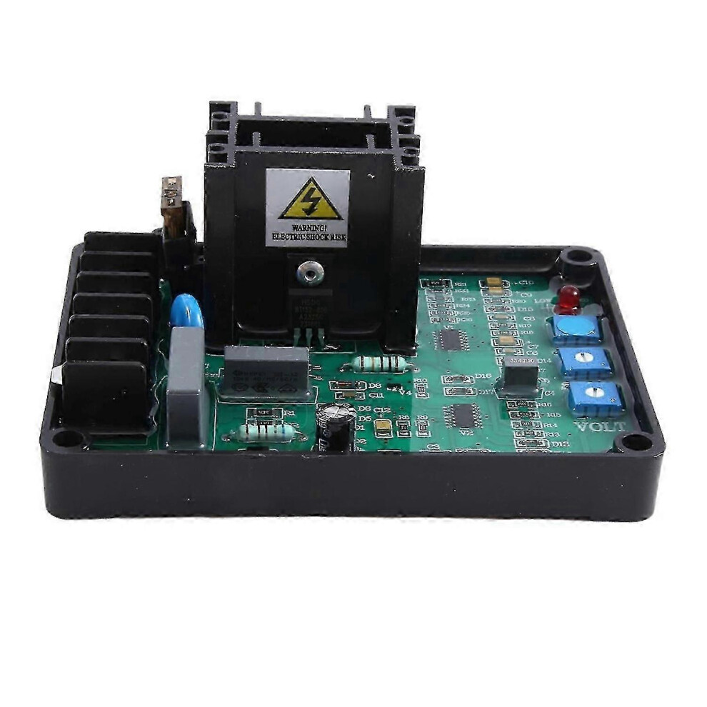 Kikidex (As Show, One Size) Gavr-12A Gavr 12A Avr For Generator Automatic Voltage Regulator Board Voltage Regulator Board Genera_