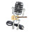 Metall-Mikrofonroboter mit Gitarre im 5