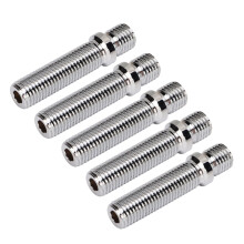 20pcs Wheel Stud Conversion Kit M12x1.25 to M12x1.5 58mm Length Steel
