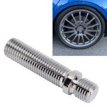 Wheel Conversion Stud Steel 58mm Length for Cars M12x1.5 to M12x1.5