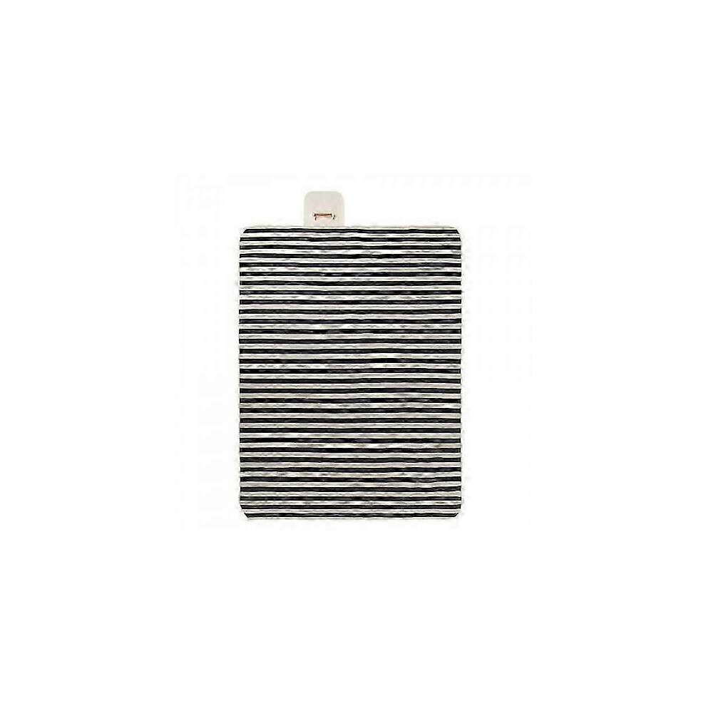 Kikidex (0.5Cm X 200Cm X 150Cm, ) Alba Rpet Striped Picnic Blanket Black