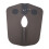 (Black) Silicone Waterproof Barber Dyeing Cape 3