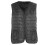 (L) 3-Gear USB Heating Vest Jacket Black L 1