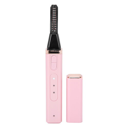 (Pink) Oplaadbare wimperkruller snel verwarmd pink 2