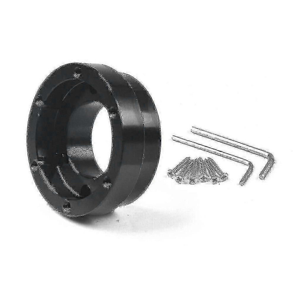 Kikidex (As Show, ) For Logitech G29 G920 G923 13/14Inch Racing Steering Wheel Adapter Plate 70Mm_a Silver
