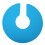 (Blue) Mantella Barbiere Silicone Impermeabile Tonda Nera 1