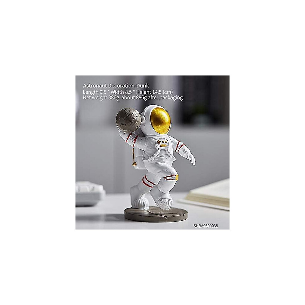Kikidex (As Show, One Size) Modern Astronaute Character Figurine Miniature Creative Nordic Living Room Decoration Accessoires A