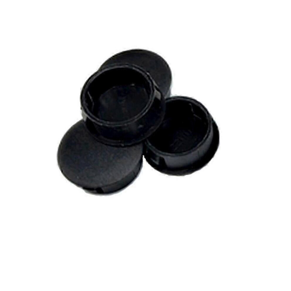 Kikidex (32Mm, Brown) 10Pcs Round Plastic Cover Furniture Snap Hole Plug - Jv