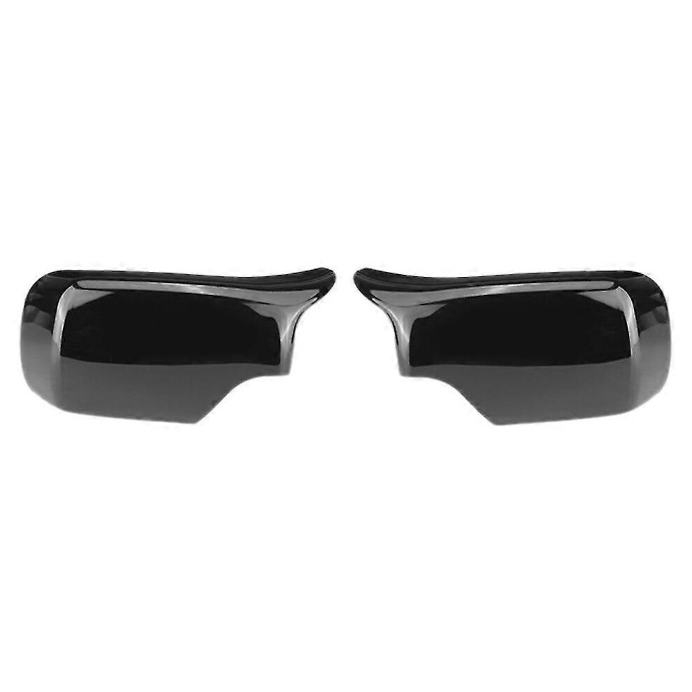 Kikidex (As Show, One Size) Car Rearview Mirror Covers Side Mirror Caps For- E46 E39 Sedan/Touring 1998 1999 2000-2005