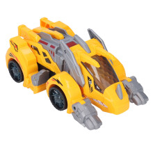 2-in-1 Elektro-Dinosaurierauto, 3x AA-Batterien, gelbe LED