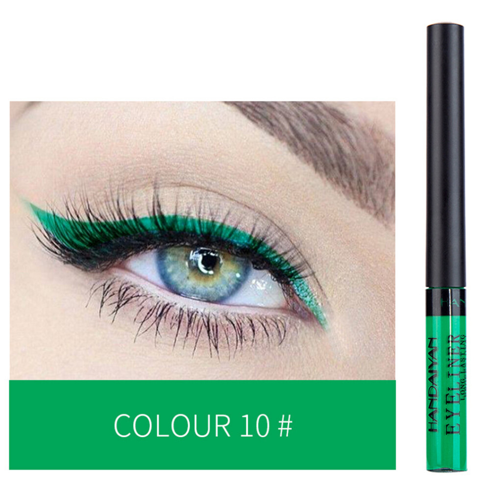 12-color Matte Liquid Eyeliner Long-lasting Non-smudge Eye Shadow
