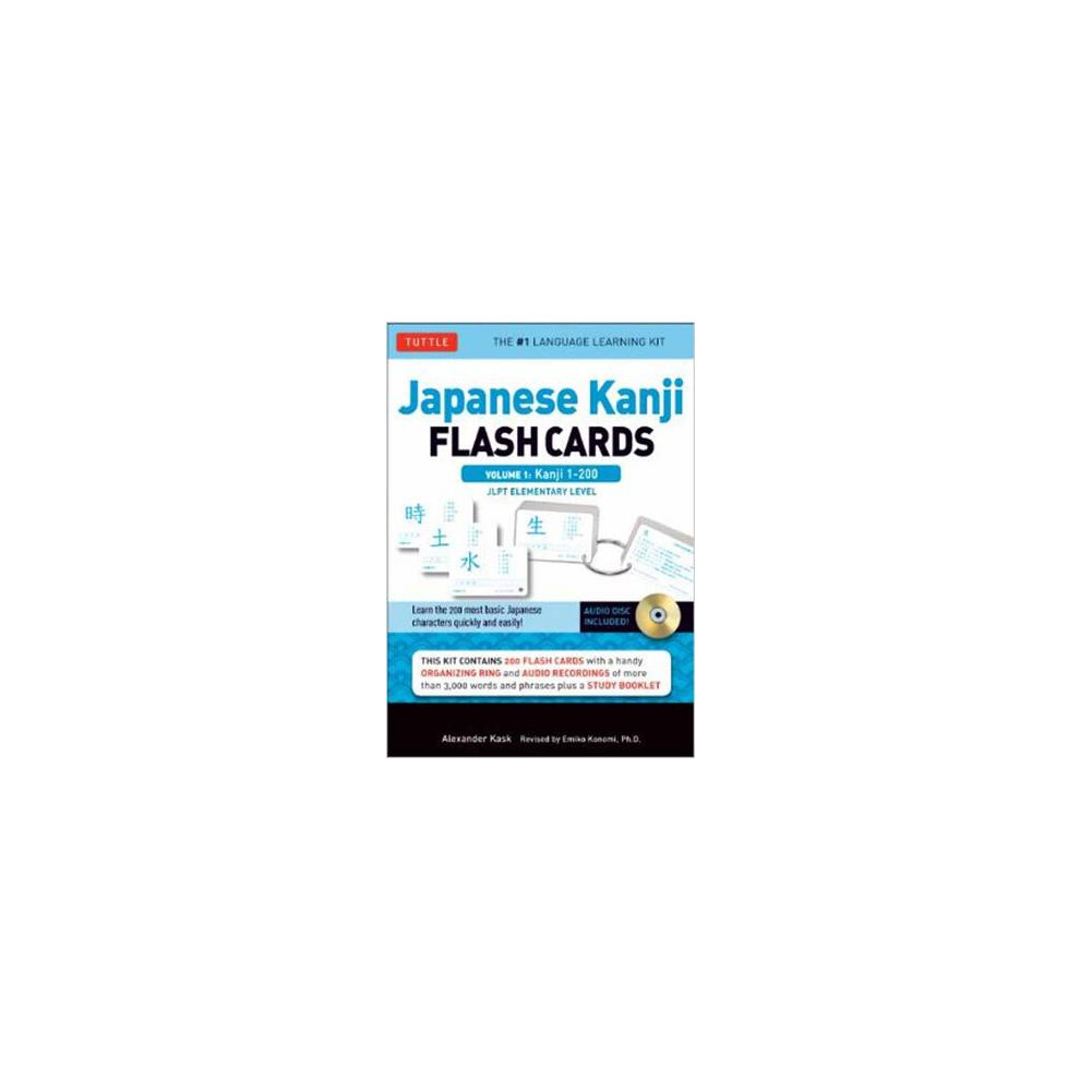Riachristiecollections Japanese Kanji Flash Cards Kit Volume 1: Kanji 1-200: Beginning Level