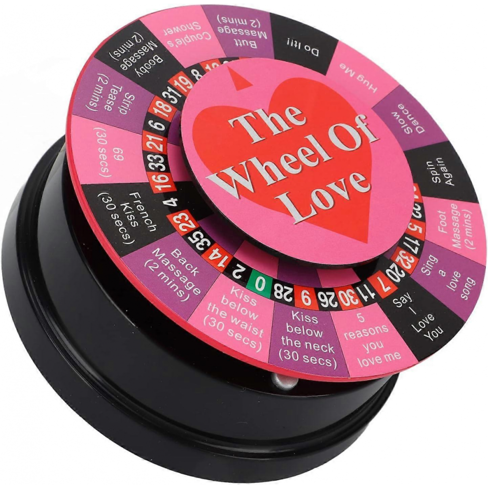 Voihamy Roue De Jeu Pour Couples - Roulette Électrique Batterie Jeu Intime Amusant