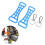2 stücke Ski Boot Schnalle Assist Tool Schuhe 11