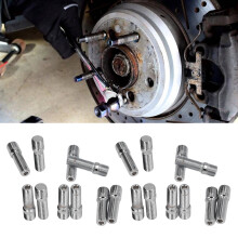 Radbolzen-Konversionsschraube 32mm Schaft M14x1,5 auf M12x1,5 für Audi A6 S6 Q7 SQ5
