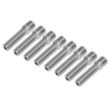 20 Stück Stahl Radbolzen 58mm Umwandlungsbolzen M14x1,25-M12x1,5
